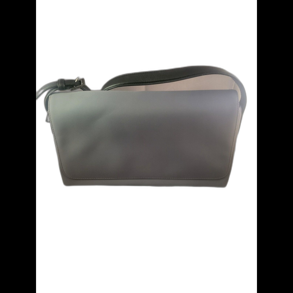 Coach Gray Twill/Leather Mercer Shoulder Handbag 7413 NWOT